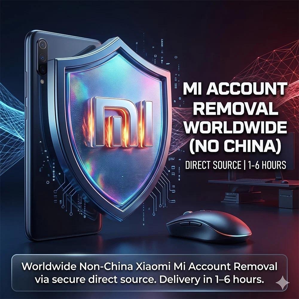 008# Xiaomi Mi Account Lock Remove [ WORLDWIDE ] [ China Not Support ] 1-6 HoursFast Service